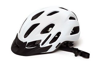 <span class="mw-page-title-main">Bicycle helmet</span>