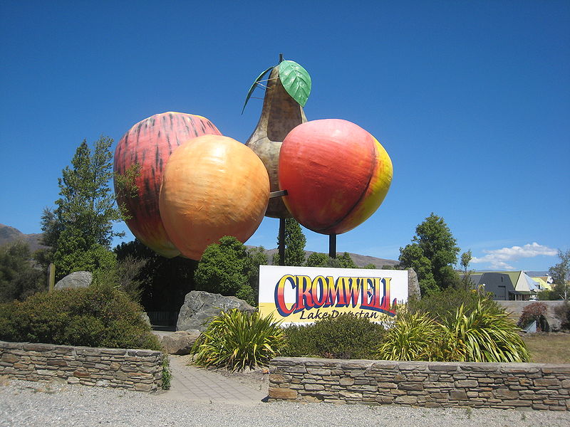 File:Big fruit outside Cromwell, Central Otago.jpg