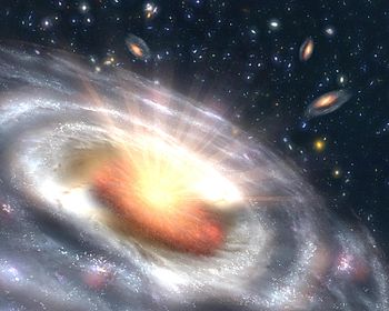 Black hole quasar NASA