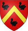 Brasão de armas da família fr Bault de Langy (Nivernais) .svg