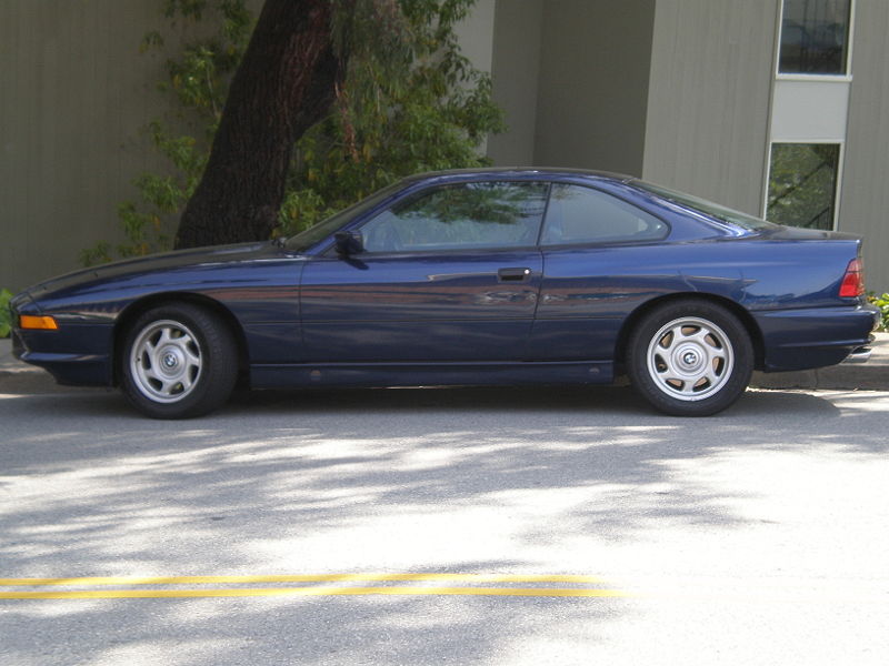 File:Blue BMW 850i side.JPG