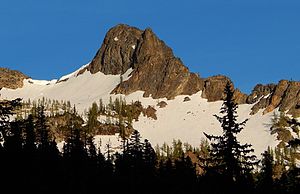 Sunset on Blue Lake Peak