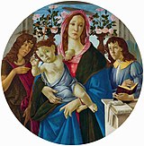 Botticelli: Madonna with Child. Now in National Museum in Warsaw.