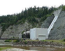 Brazeau Reservoir in Canada BrazeauPlant.jpg