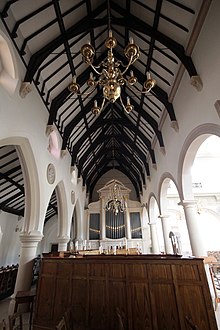 Hunter organ in Brentwood Cathedral Brentwood Cathedral - towards the organ.jpg