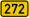 Bundesstraße 272 number.svg