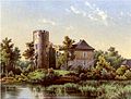 Burg Frankenburg um 1850