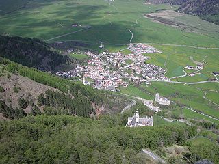 Burgeis human settlement in Italy