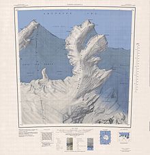 1:250,000 scale topographic map of the Martin Peninsula.