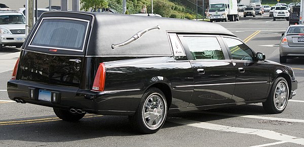 Cadillac DTS hearse