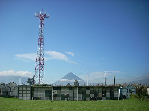 Private cemetery in Quetzaltenango, Guatemala