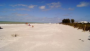 Sur la plage de Captiva