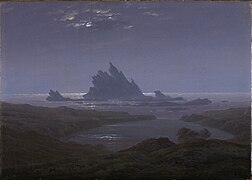 Felsenriff am Meeresstrand (1824)