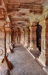 Rock cut Cave 4, Badami