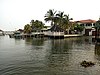 Some chalets along River Volta