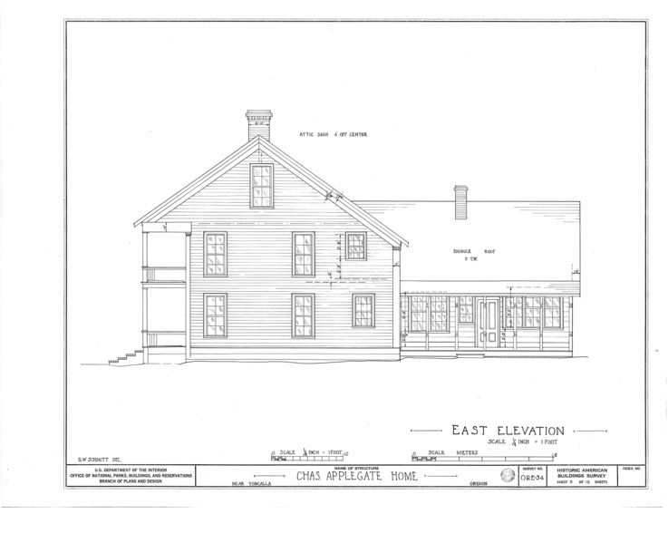 File:Charles Applegate House, Yoncalla, Douglas County, OR HABS ORE,10-YONC.V,1- (sheet 5 of 12).png