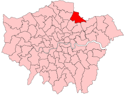 Chingford and Woodford Green in 2023 Chingford and Woodford Green 2023 Constituency.svg