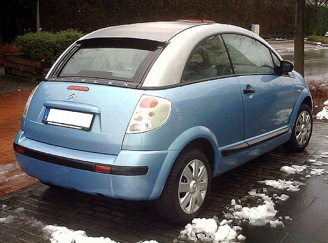 File:Citroen C3 Pluriel heck 2008.jpg - Wikimedia Commons