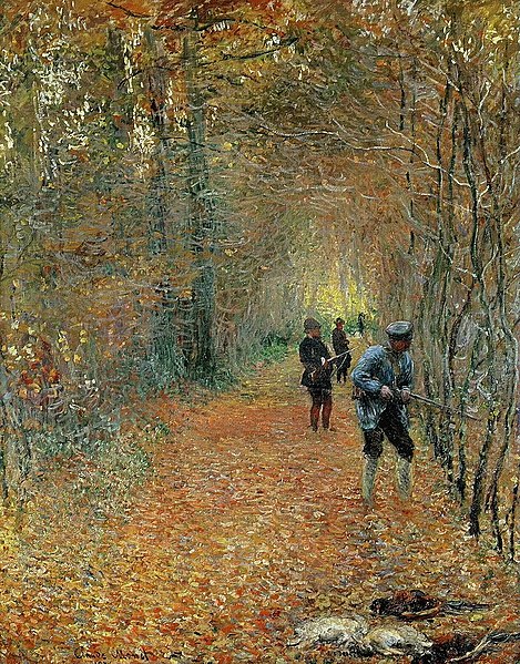 File:Claude Monet - La Chasse.jpg