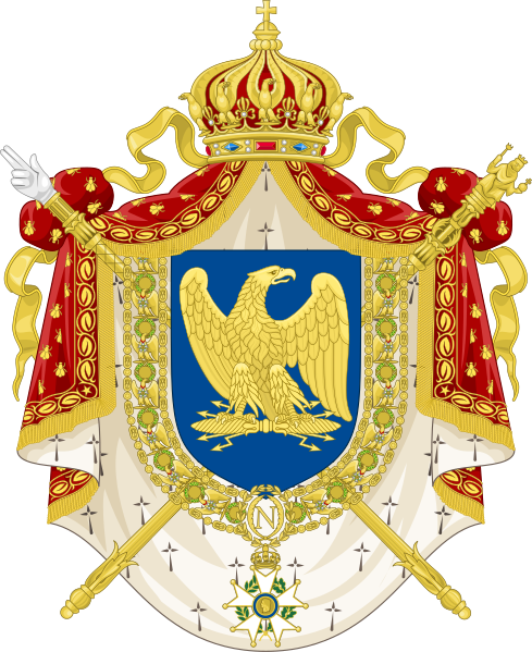 File:Coat of Arms Second French Empire (1852–1870).svg