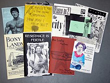 The following are examples of zines from the Colorado College Tutt Library. Colorado college zines.jpg