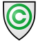 Copyright shield green.svg