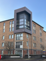 Căn penthouse ở góc tòa nhà Glasgow, Anh