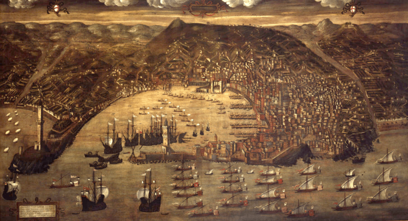 File:Cristofaro Grasso, Vista di Genova, 1597.png