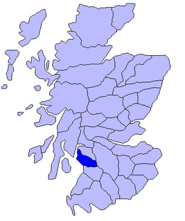 Cunninghame Area of Scotland, comprising the northern part of Ayrshire