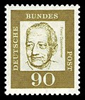 Vorschaubild für Bedeutende Deutsche (Briefmarkenserie)