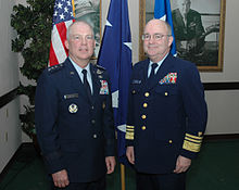 Lt. Gen. Donny Wurster (left), Air Force Special Operations Command commander, and Vice Adm. Charles Wurster (right), U.S. Coast Guard Pacific Area commander D C Wurster.jpg