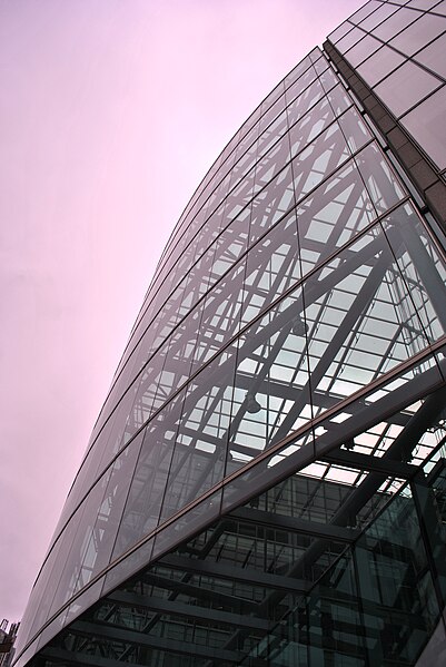 Sainsbury's Building in Langham Place, London (former site of Daily Mirror Building)