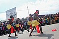 Dancing group in Ghana