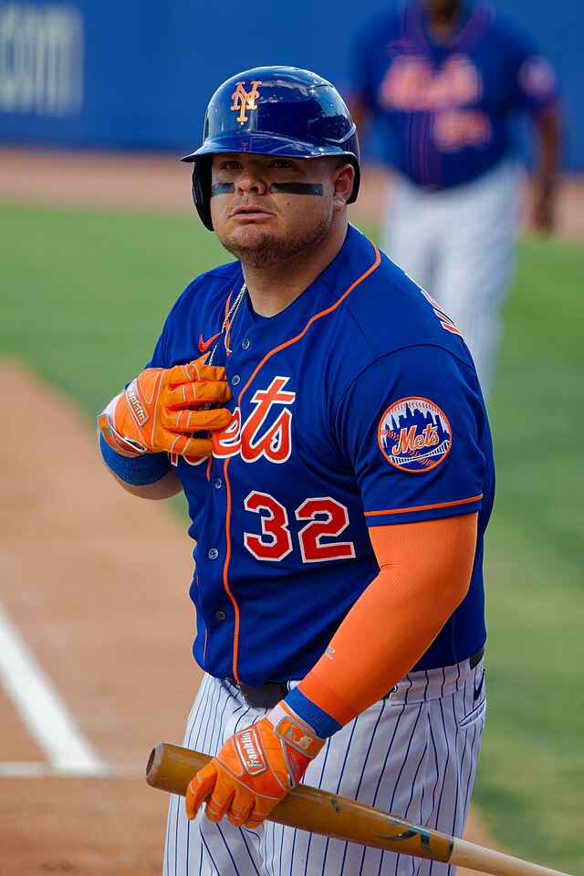 Photo: New York Mets Daniel Vogelbach Hits Grand Slam Home Run