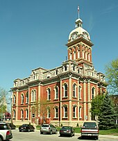 Adams County courthouse, Decatur, Indiana, 2006 Decatur-indiana-courthouse.jpg