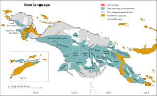 Dem language Language spoken in New Guinea