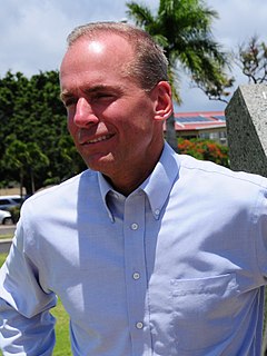<span class="mw-page-title-main">Dennis Muilenburg</span> Former President, chairman and CEO of The Boeing Company