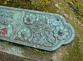 Plaque on the obelisk in Gordon Gardens in Gravesend. ([93])