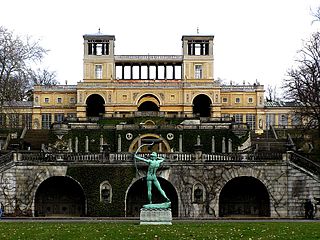 La Orangerieschloss de Potsdam (Alemania), de mediados del siglo XIX