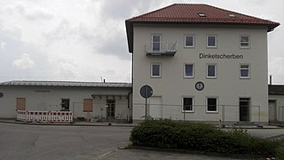 <span class="mw-page-title-main">Dinkelscherben station</span>