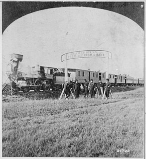 <span class="mw-page-title-main">History of the Union Pacific Railroad</span> American RR, 1862 to 1998