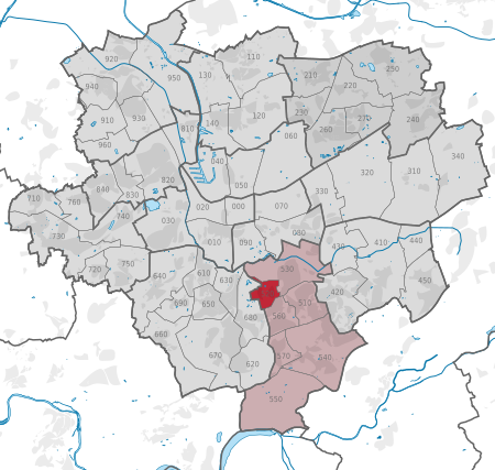 Dortmund Statistischer Bezirk Hacheney