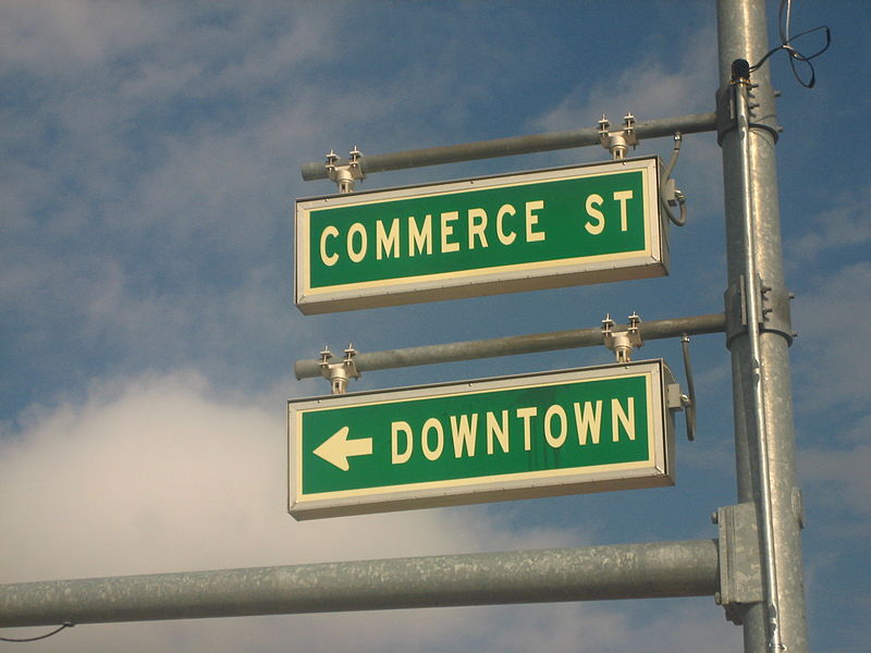 File:Downtown sign in Childress IMG 0691.JPG
