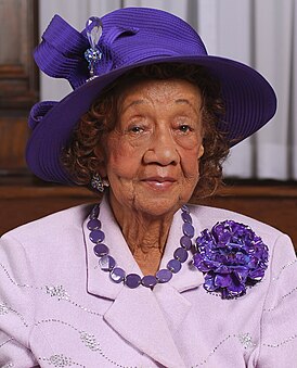 Dorothy Height, civil rights and women's rights activist who was president of the National Council of Negro Women for 40 years
