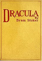 Dracula by Bram Stoker, 1st edition cover, Archibald Constable and Company, 1897