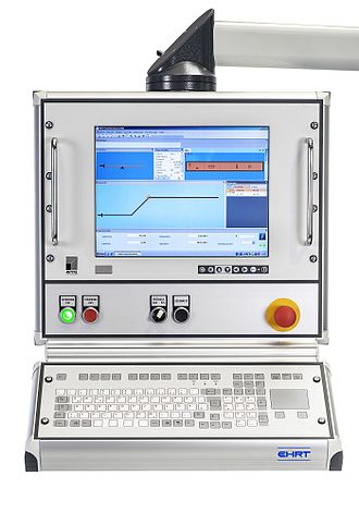 Graphical user interface of a bending machine EB 40 CNC Bending Machine Monitor EHRT.jpg