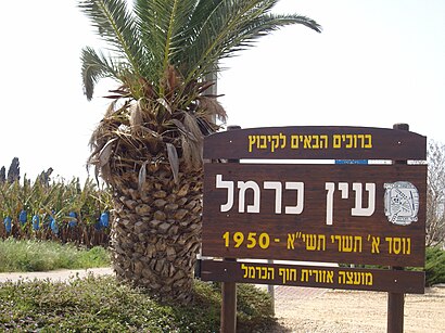 How to get to עין כרמל with public transit - About the place