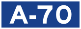 Autovía A-70 shield}}