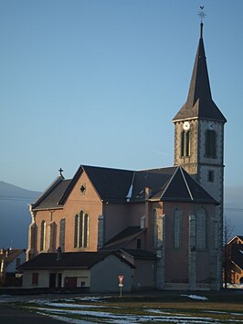 De kerk van Vallières