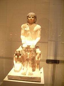 Statuia unui demnitar egiptean